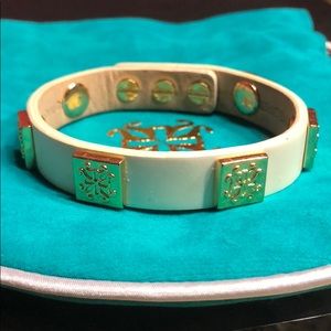 Rustic Cuff White Patent Leather Meagan Wrap